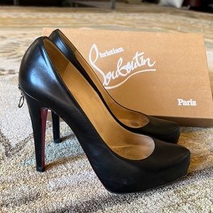 Black Christian Louboutin pumps